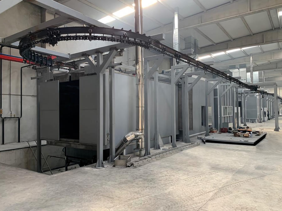 Onder Makina Boya Kabinleri ve Servis Ekipmanları Toz Boyama ve Yıkama Hattı Tesisi 3-3