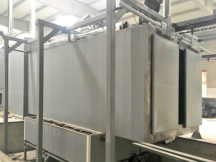 Onder Makina Boya Kabinleri ve Servis Ekipmanları Toz Boyama ve Yıkama Hattı Tesisi 7-2