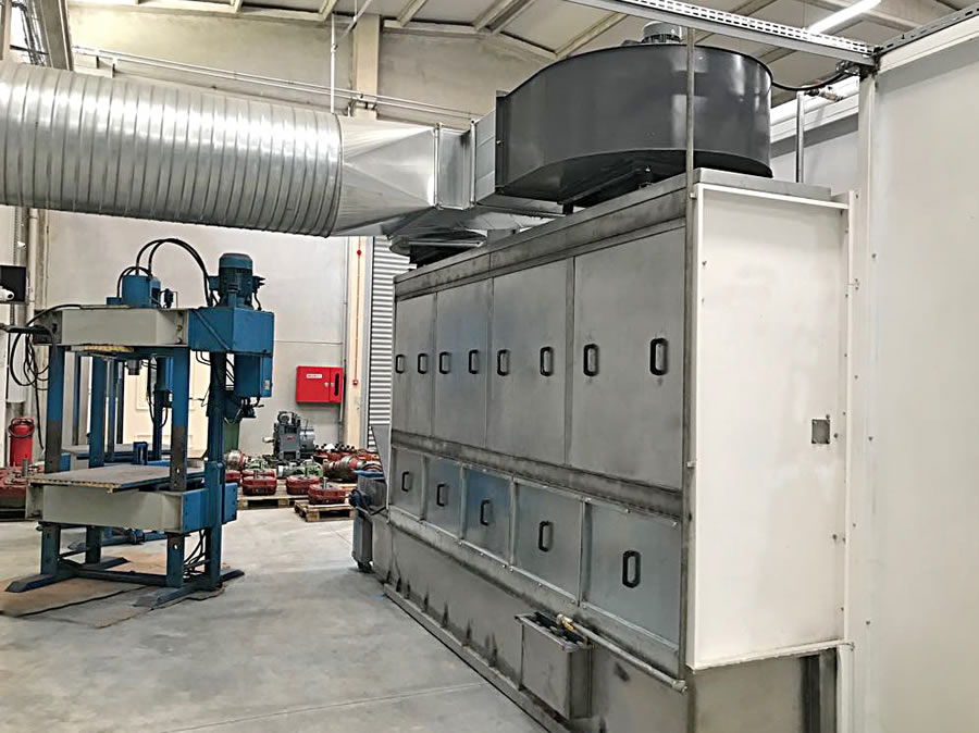 Onder Makina Boya Kabinleri ve Servis Ekipmanları Toz Boyama ve Yıkama Hattı Tesisi 7-3