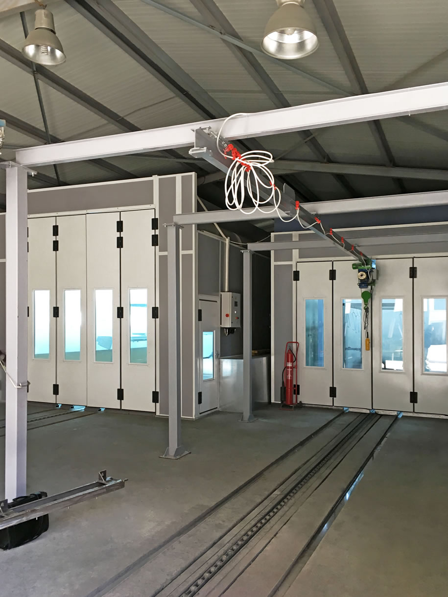 Onder Makina Boya Kabinleri ve Servis Ekipmanları Yaş Boyama Kabini-4