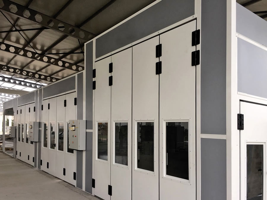 Onder Makina Boya Kabinleri ve Servis Ekipmanları Yaş Boyama Kabini-4