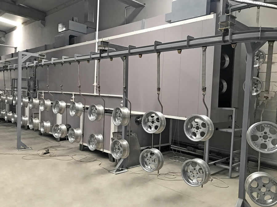 Onder Makina Boya Kabinleri ve Servis EkipmanlarıRobotlu ve Konveyörlü Tesis1-2