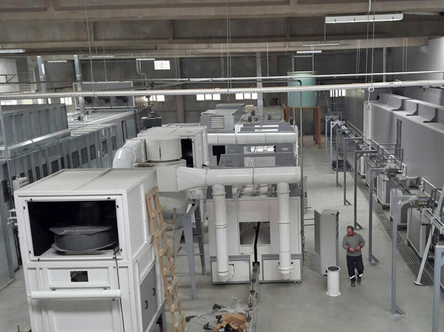 Onder Makina Boya Kabinleri ve Servis EkipmanlarıRobotlu ve Konveyörlü Tesis10-1