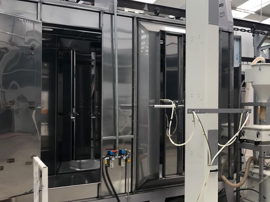 Onder Makina Boya Kabinleri ve Servis EkipmanlarıRobotlu ve Konveyörlü Tesis4-1