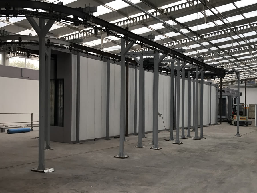Onder Makina Boya Kabinleri ve Servis EkipmanlarıRobotlu ve Konveyörlü Tesis5-3