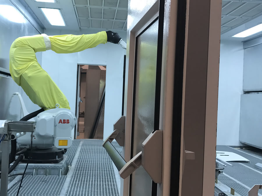 Onder Makina Boya Kabinleri ve Servis EkipmanlarıRobotlu ve Konveyörlü Tesis6-1
