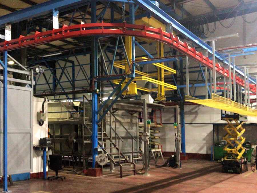 Onder Makina Boya Kabinleri ve Servis EkipmanlarıRobotlu ve Konveyörlü Tesis8-3